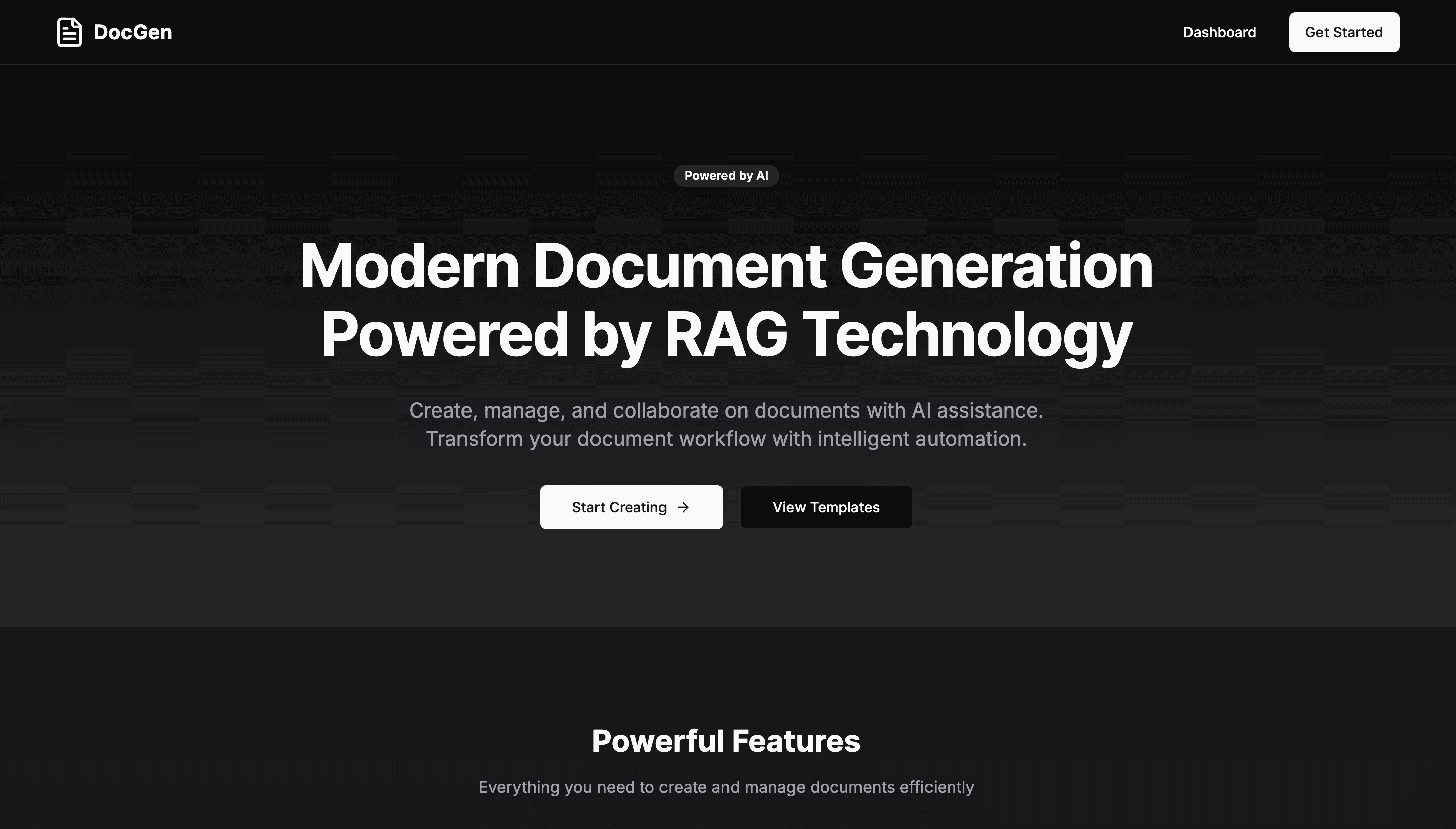 DocGen Screenshot