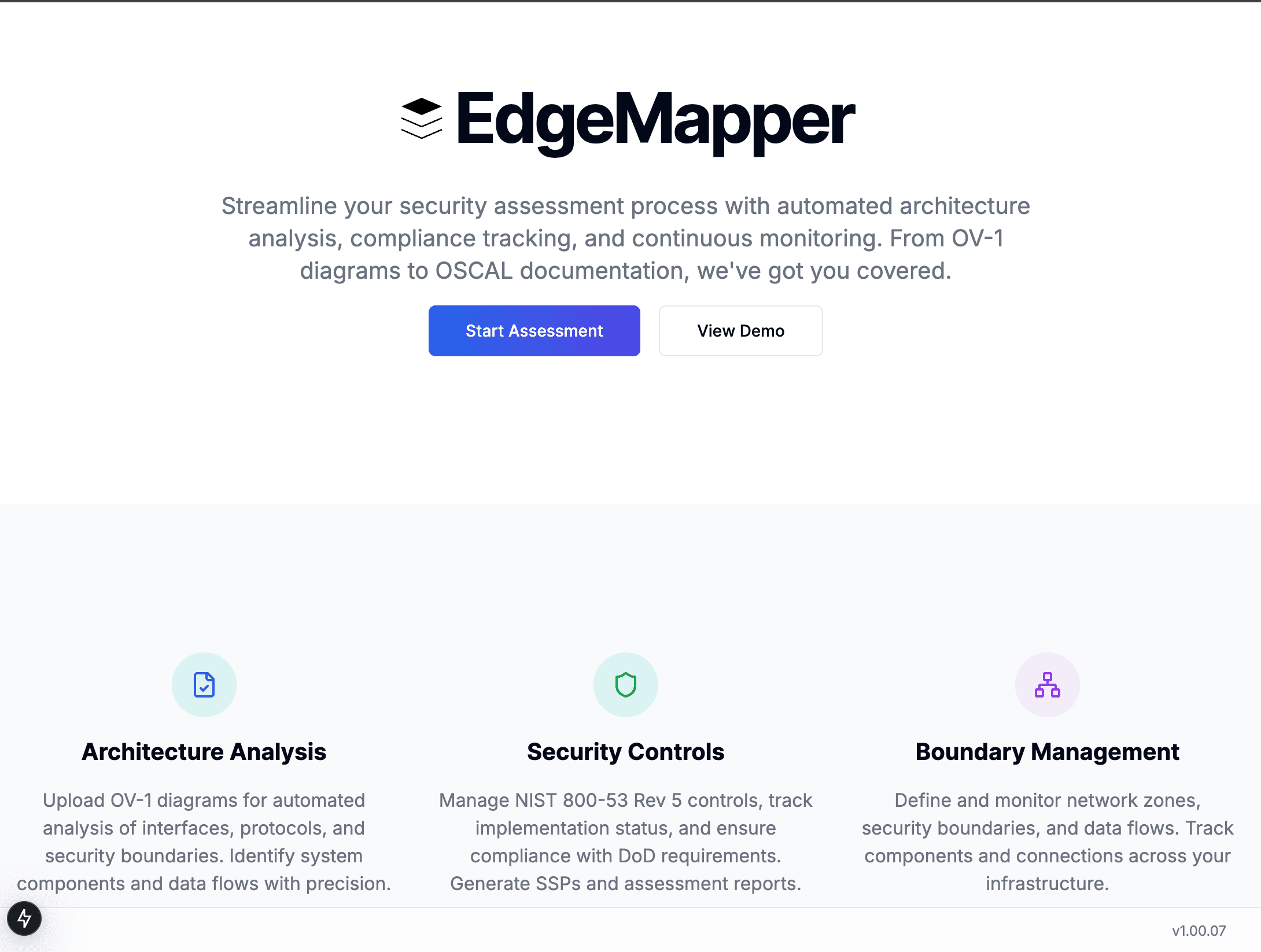 EdgeMapper Screenshot